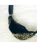 Sac Léo S, "Sequin" doré