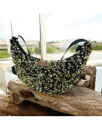 Sac Léo S, "Sequin" doré