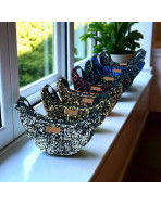 Sac Léo S, "Sequin" bleu