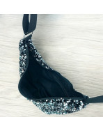 Sac Léo S, "Sequin" argent