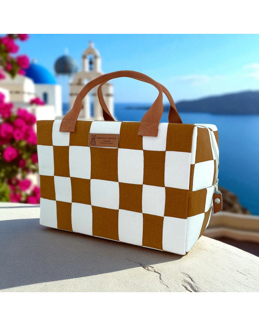 Sac isotherme Ice cube M, "Santorin"