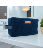 Trousse nomade M, "Bouclette" marine