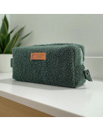 Trousse nomade S, "Bouclette" kaki