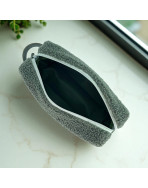 Trousse nomade S, "Bouclette" kaki