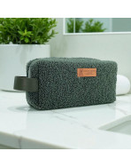 Trousse nomade S, "Bouclette" kaki