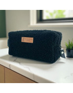 Trousse nomade S, "Bouclette" noir