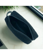 Trousse nomade S, "Bouclette" noir