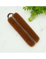 Trousse nomade S, "Bouclette" terra