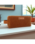 Trousse nomade S, "Bouclette" terra
