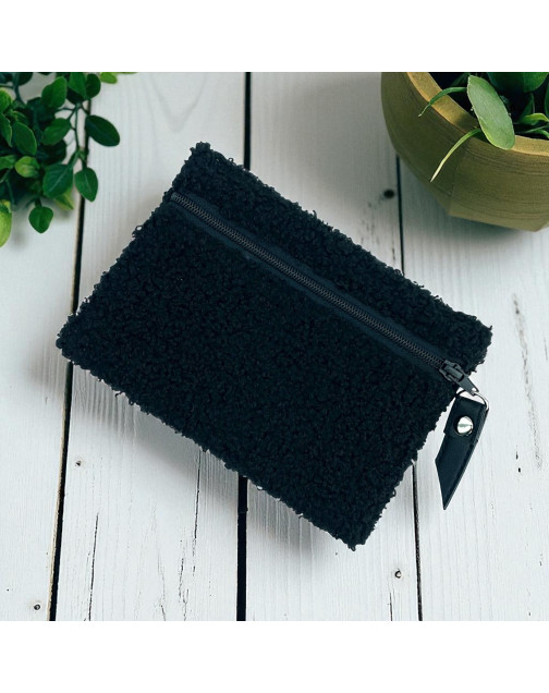 Pochette S, "Bouclette" noir