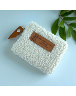 Pochette XS, "Bouclette" écru