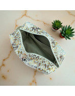 Trousse nomade M, "Savannah" blanc