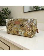 Trousse nomade M, "Savannah" beige