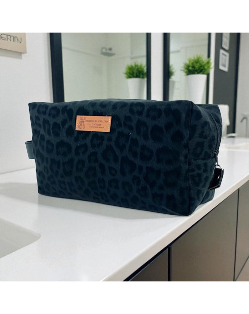 Trousse nomade M, "Manhattan" noir