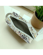 Trousse nomade S, "Savannah" blanc
