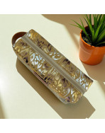 Trousse nomade S, "Savannah" beige