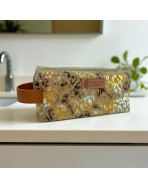 Trousse nomade S, "Savannah" beige