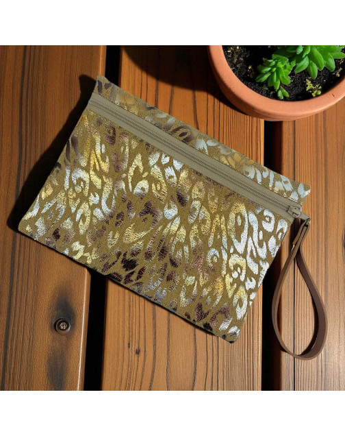 Pochette M, "Savannah" beige