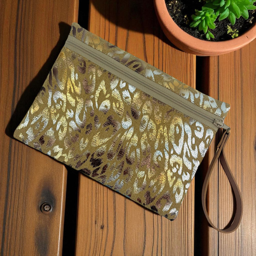 Pochette M, "Savannah" beige
