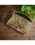 Pochette M, "Savannah" beige