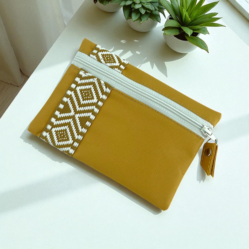 Pochette S, "Alabama" moutarde