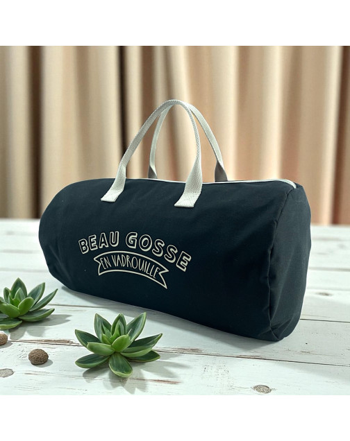 Sac polochon, "Beau gosse en vadrouille" Brooklyn noir