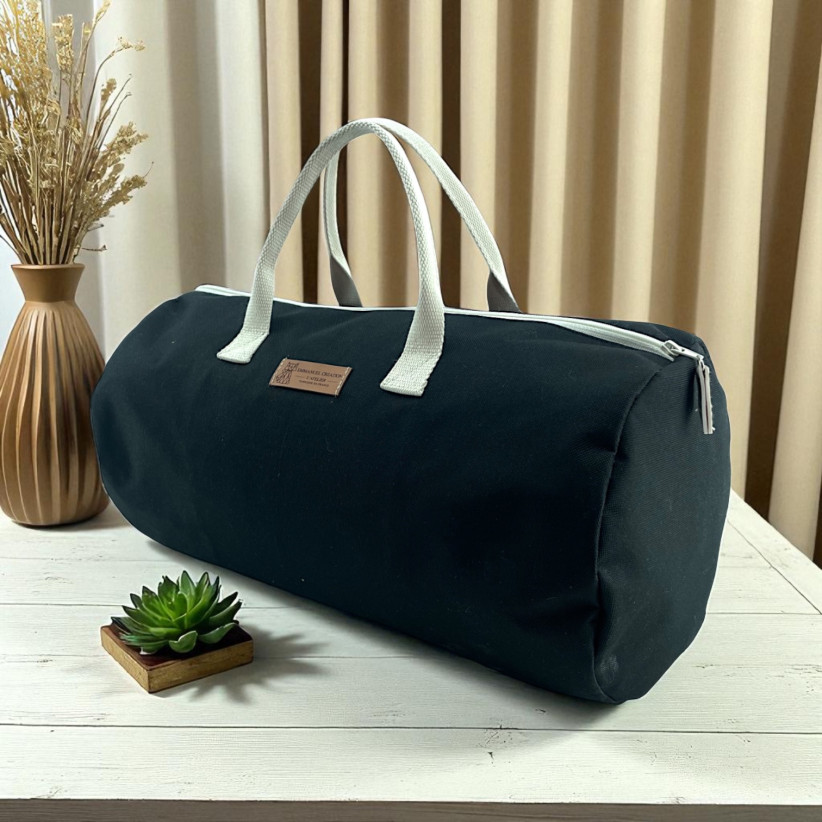 Sac polochon, "Brooklyn" noir