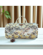 Sac polochon, "Savannah" blanc
