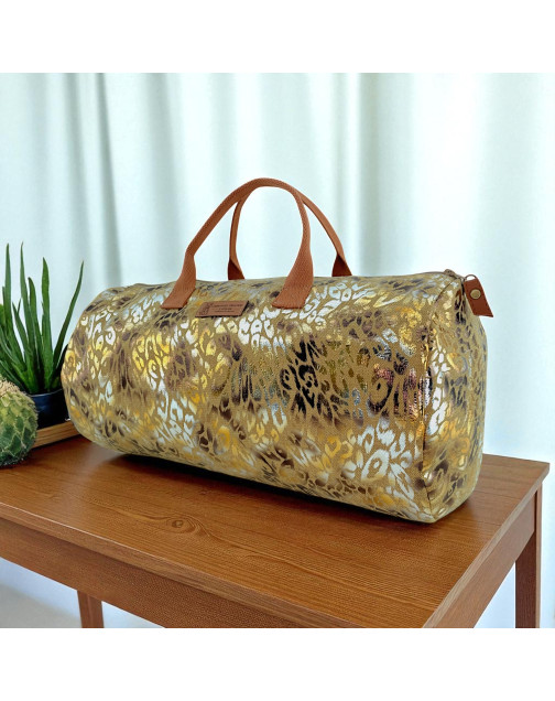 Sac polochon, "Savannah" beige