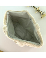 Sac cabas, "Fourrure" sable