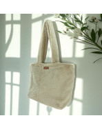Sac cabas, "Fourrure" sable