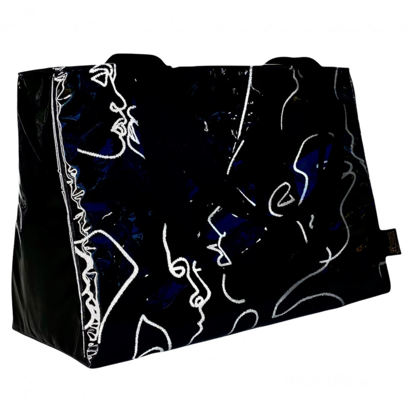 Sac repas isotherme, "Kiss noir", taille M
