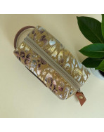 Trousse nomade XS, "Savannah" beige