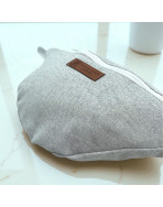 Sac banane, "Lurex" argent
