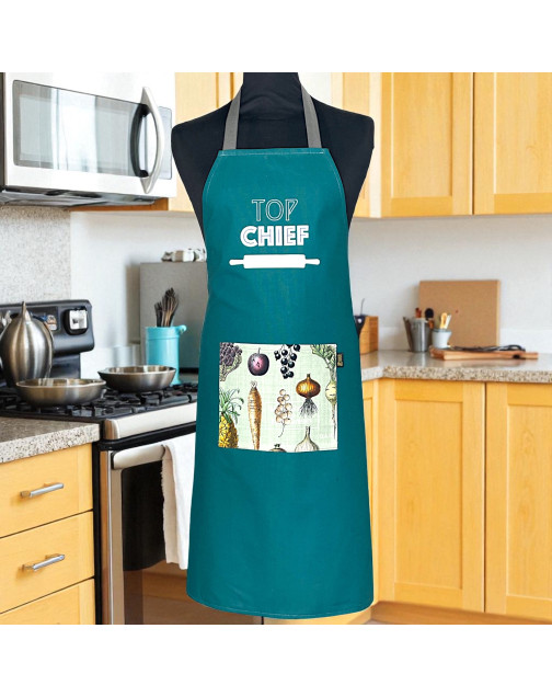Tablier de cuisine, "Top Chief !" pétrole