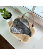 Sac isotherme Ice cube S, "Bubble" sable