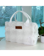 Sac isotherme Ice cube S, "Bubble" blanc