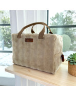 Sac isotherme Ice cube M, "Bubble" sable