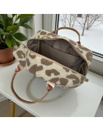 Vanity, "Bouclette léopard" taupe