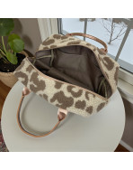 Vanity, "Bouclette léopard" taupe