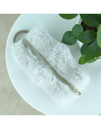 Trousse nomade XS, "Bubble" blanc