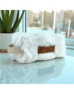 Trousse nomade XS, "Bubble" blanc