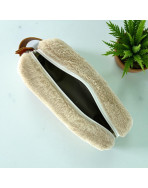 Trousse nomade S, "Fourrure" sable