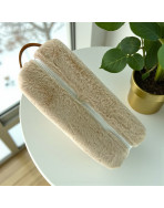 Trousse nomade M, "Fourrure" sable