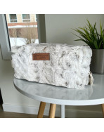 Trousse nomade S, "Lapinou" taupe