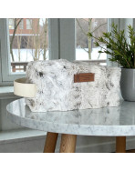 Trousse nomade S, "Lapinou" taupe