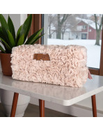 Trousse nomade S, "Courchevel" rose