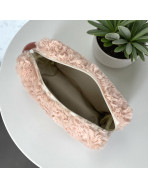 Trousse nomade S, "Courchevel" rose