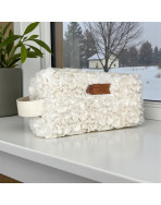 Trousse nomade S, "Courchevel" écru