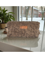 Trousse nomade S, "Courchevel" brun